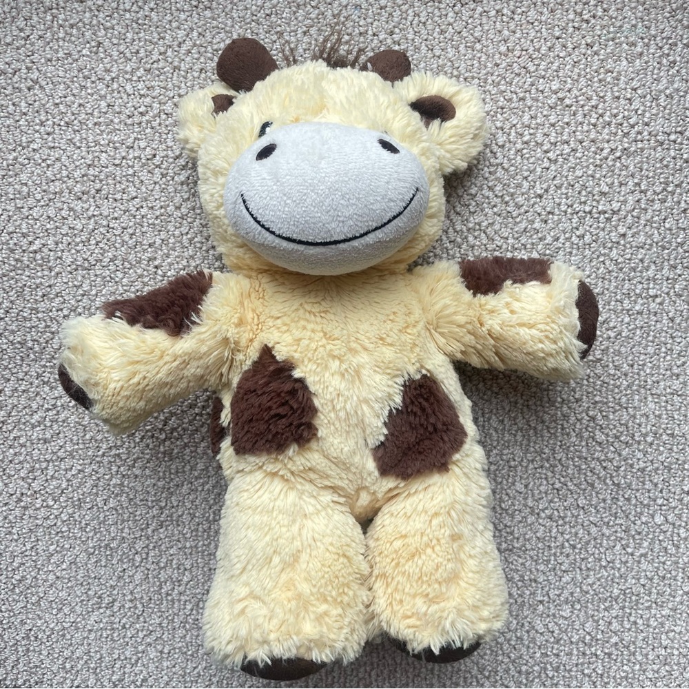 Little Miracles Yellow Brown Baby Giraffe Plush Stuffed Animal Toy 13” Costco